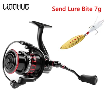 BEST PRICE ❤️ LINNHUE 2020 NEW Fishing Reel LS 1000-7000 Spinning Reel 10kg Max Drag 5.0:1 Shallow Deep Spool Carp Fishing Pesca Reel Fishing - discount item 53% OFF Sports & Entertainment