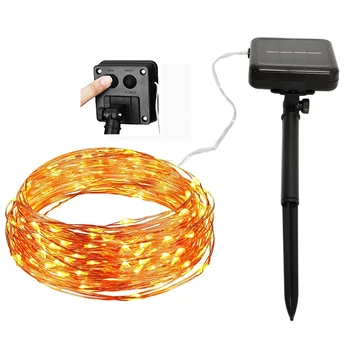 

200 LEDS 8 mode led strip LEDs solar String Lights Fairy Holiday Christmas Party Garlands Solar Garden Waterproof Lights#