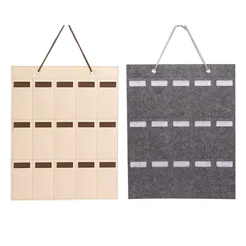 

Hang Storage Bag Sunglasses Storage Display 15 Slots Wall Mounted Organizer Glasses Case Home Hanging Bag