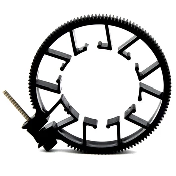 

Gear Ring Professional ABS Adapter 0.8 Modulus Zooming Lens Clamp Belt 55-65mm Black Follow Camera Accessory For DSLR