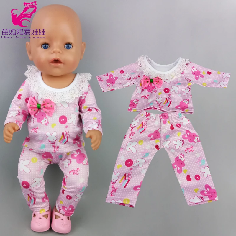 For 40cm Nenuco Baby Clothes Coat Fit Ropa Y Su Hermanita Doll Pink Pajama Set - Dolls Accessories - AliExpress