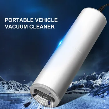 

Portable Handheld Vacuum Cleaner 120W Car Charger Plug-in Vacuum with HEPA Filter for Car Room Cleaning