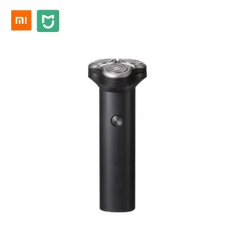 

XIAOMI MIJIA Electric Shaver S300 Portable Flex Razor 3 Head Dry Wet Shaving Washable beard trimmer trimer intelligent low noise