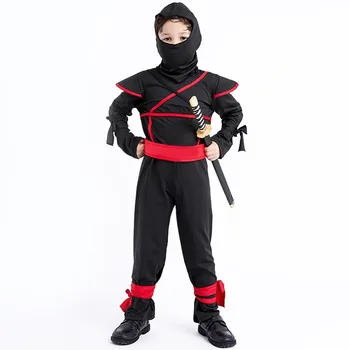 

Kid's Ninja Cosplay Costume for Make Up Party Carnival Party Halloween Theme Party Boy's Ninja Suit for Stage Performance