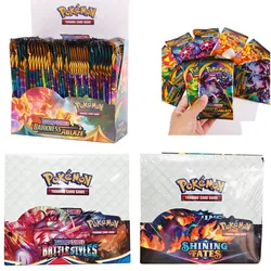 Boîte à cartes Pokemon Booster TCG, 324 pièces, jeu de cartes, Collection, jouet, cadeau 