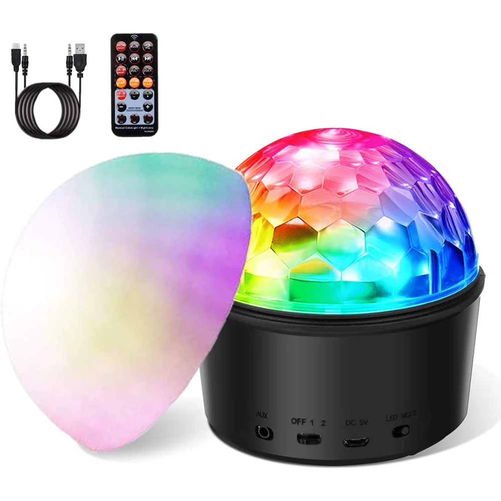 Bluetooth Remote Control Led Light Disco Ball Bluetooth Led Dj Disco