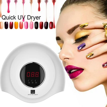 

36W Intelligent Sensor Nail Phototherapy Machine UV LED Nail Polish Glue Lamp Dryer Manicure Timer Phototherapy Machine