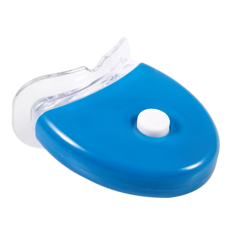 Home Appliances Mini Handheld Teeth Whitening LED Accelerator Light with Battery Blue