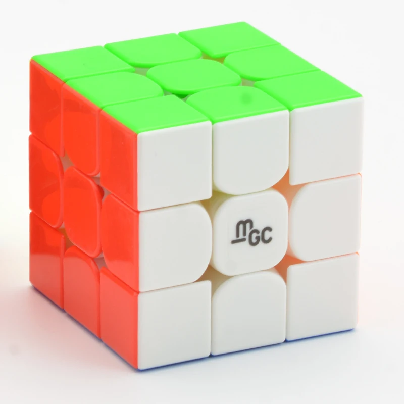 Ceny Nowy YJ MGC II 3x3x3 magnetyczna magiczna kostka wersja 2 Yongjun MGC V2 prędkość kostki na trening mózgu zabawki dla dzieci dzieci