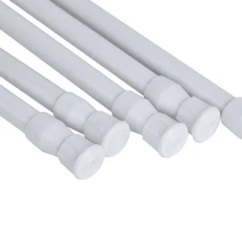 

Multifunctional Telescopic Rod Curtain Rod High Carbon Steel Household Bedroom Bathroom Kitchen Accessories