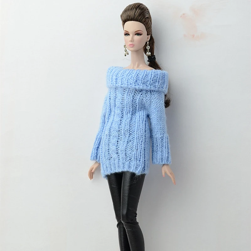 Куклы одежда ручной работы длинный шерстяной свитер 1/6 BJD SD аксессуары для кукол