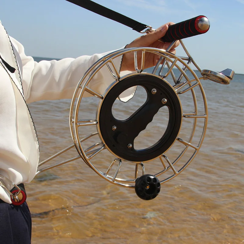 

Kite Reel New High Quality Stainless Steel Belt 500 Meters Kite Line Adult Large Kite Reel Outdoor Sports Game Tool For Children