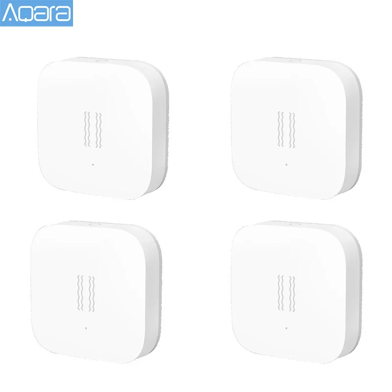 Умный датчик вибрации Aqara ZigBee удара для домашней безопасности Mi Home App International