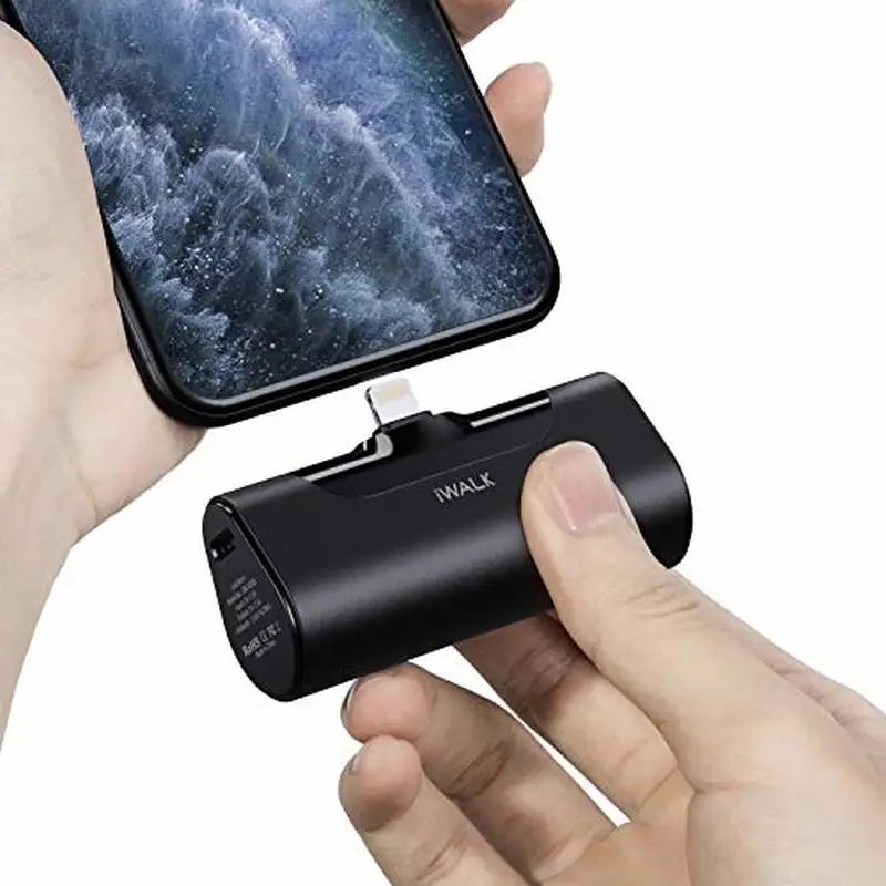 IWALK Portable Mini Power Bank 4500mAh Travel Charger Business Type-C Lightning Cute Powerbank for Xiami Iphone Bateria Portatil