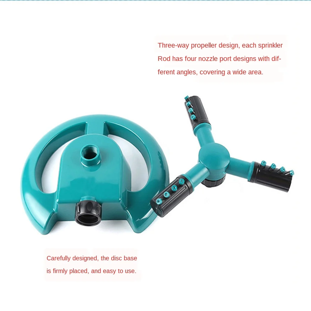 Сада разбрызгиватель автоматический поливка газона 360 ротационная Оросительная