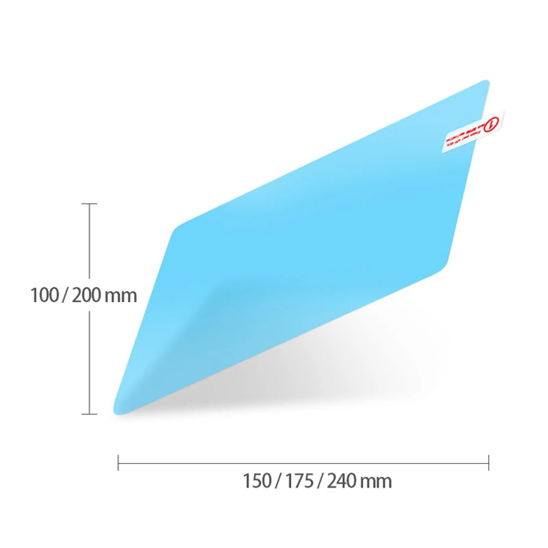 SEAMETAL Car Rainproof Film Anti Fog Car Sticker Mirror Window Clear Film Rain Proof Waterproof Auto Sticker Accessories