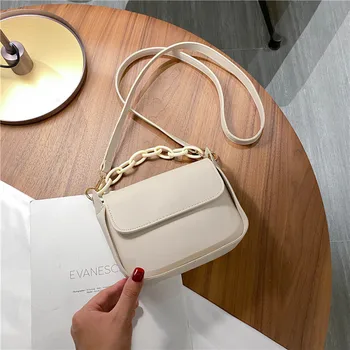 

Small Mini Solid Color PU Leather Crossbody Bags For Women 2020 Summer Lady Shoulder Handbags Female Simple Totes sac a main