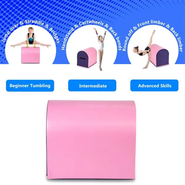 

Gymnastics Mailbox Tumbling Aid Trainer Tumbling Mat Mailbox Tumbling Trainer Gymnastics Equipment for Home gym workout for Kids