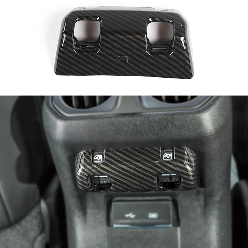 Интерьерные молдинги для Jeep Wrangler JL, аксессуары, переключатель заднего стекла, украшение для Jeep Wrangler JL