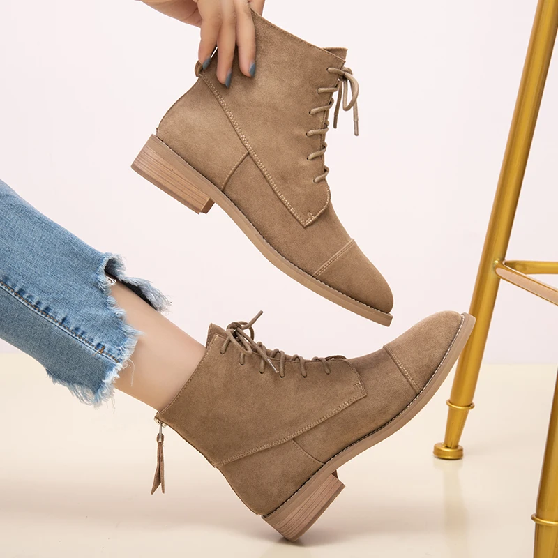 faux suede boots womens