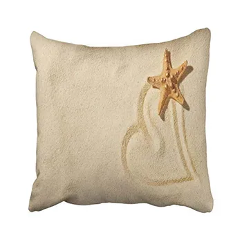 

Decorative Decorative Throw Pillow Case Cushion Cover Ocean Park Beach Theme Starfish Size 18x18 inches(45x45cm) two Sided