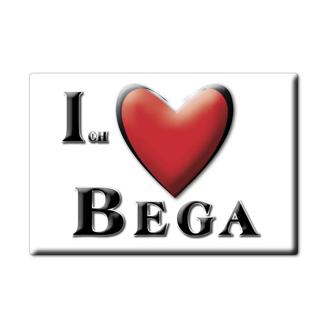 BEGA магнит lodeston NORDRHEIN WESTFALEN (NW) немецкий на холодильник сувенир I LOVE подарок|Магниты