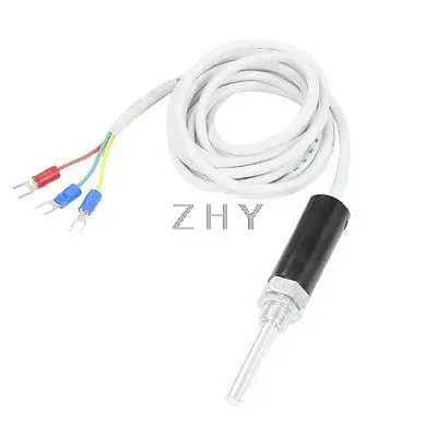 

PT100 Type 250 Degree Celsius Thermocouple Probe Sensors 2M 6.5Ft