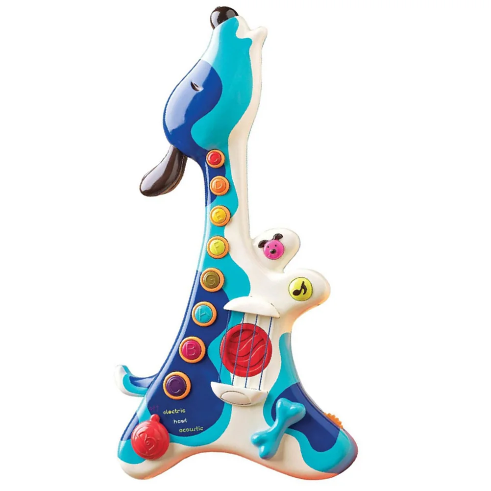 Милая мультяшная игрушка-гитара для собак, электронная игрушка-гитара для животных, многофункциональная музыкальная игрушка для детей, подарок для детей, игрушка-инструмент для детей#40