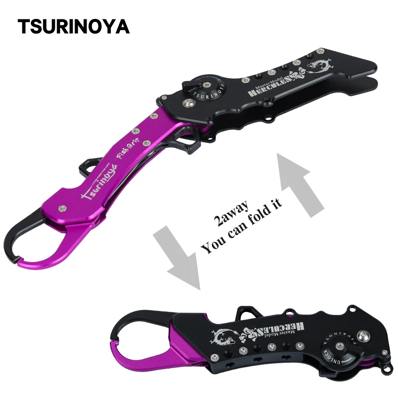 tsurinoya-lega-di-alluminio-190g-lure-fish-controller-pesca-gripper-fish-grip-lip-grabber-alicate-de-pesca-lure-fishing-tool