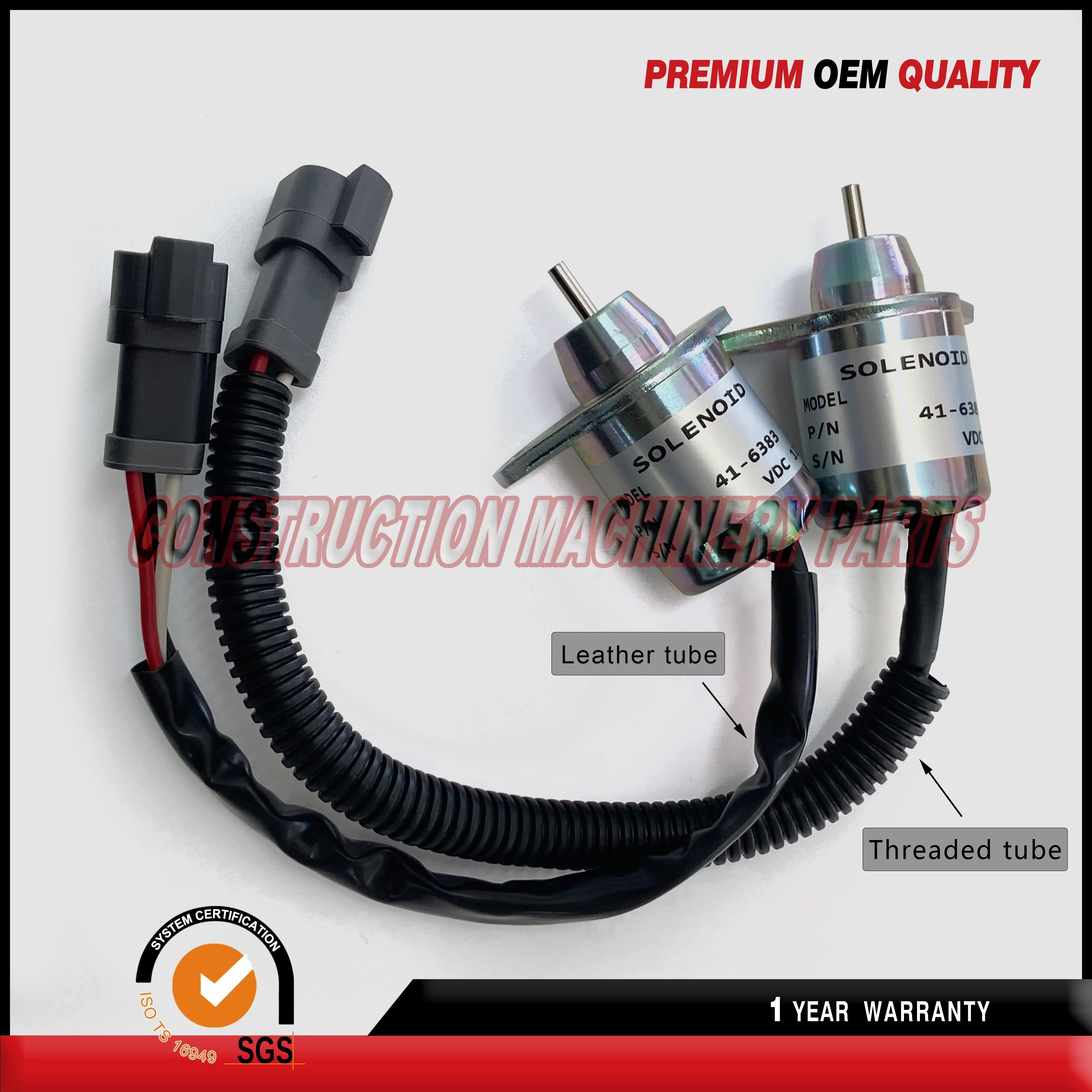 For Yanmar Engine Thermo King TK416383 Fuel Shut Off Solenoid 1503ES