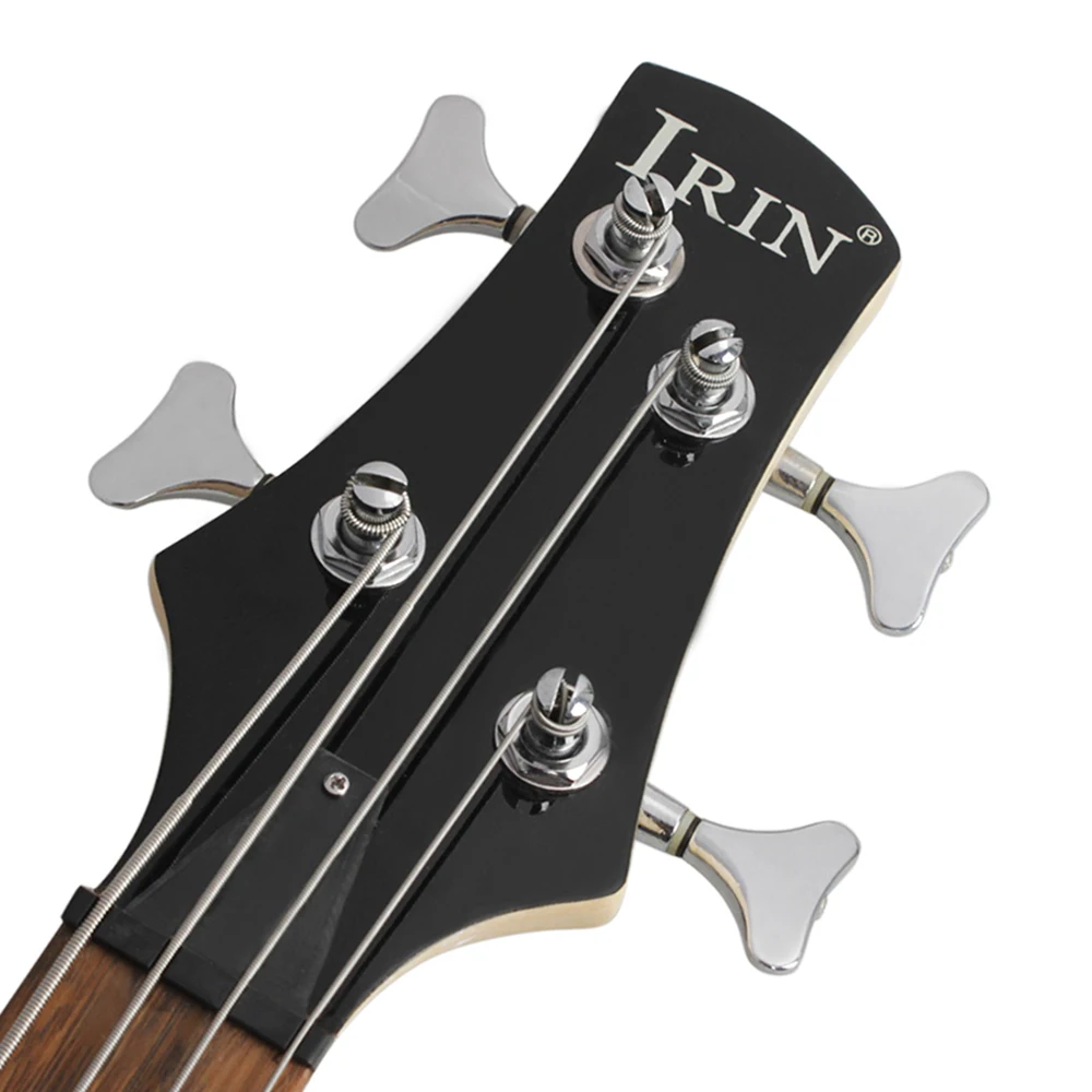 Professional 4 String Electric Bass Guitar Sunset Color 24 Frets Bass Guitar Solid Wood Fingerboard Stringed Musical Instrument - Image 2