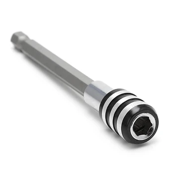 

3 Pcs 1/4'' Hex Quick Release Screwdriver Bit Holder Extension Bar 60-150mm