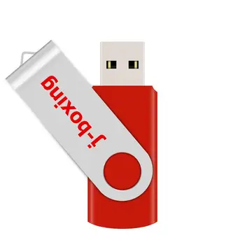 

J-boxing 128GB USB Flash Drive High Capacity Folding Metal Thumb Storage Jump Drive for PC Tablet PC/GPS/Camera/Speaker/MP3/MP4