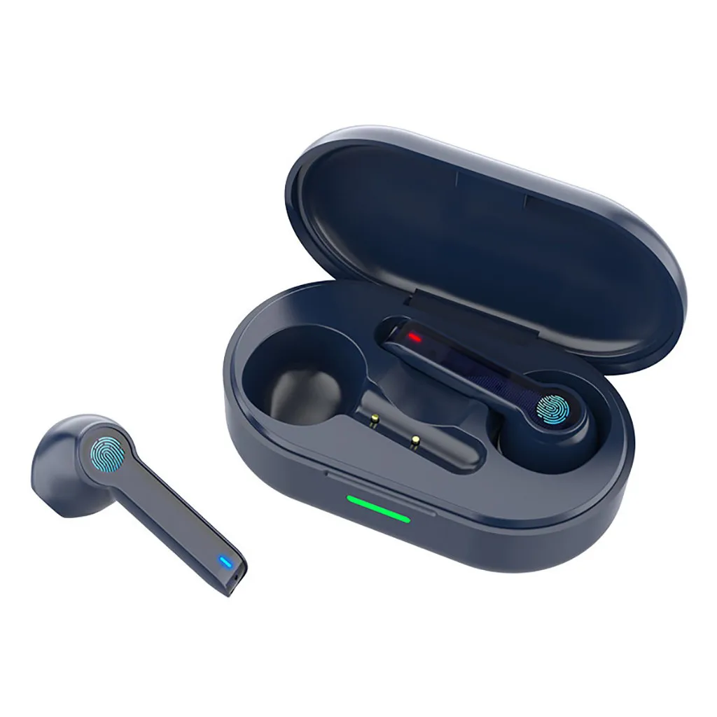 Earphones bluetooth hifi noise L32 New Stereo Wireless Sports Bluetooth Headset Touch Control With Charging Compartment