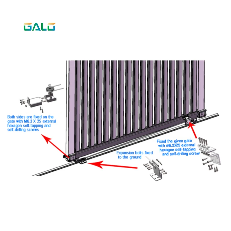 schwanger Dekoration Kinder rolling gate hardware kit Prime Habe