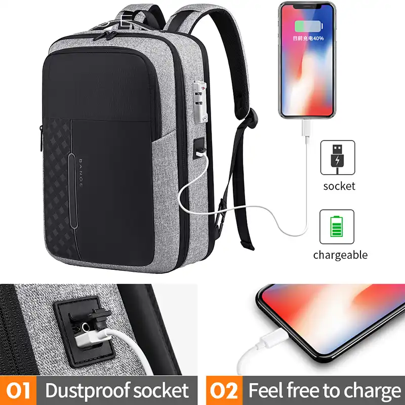mochila para laptop antirrobo