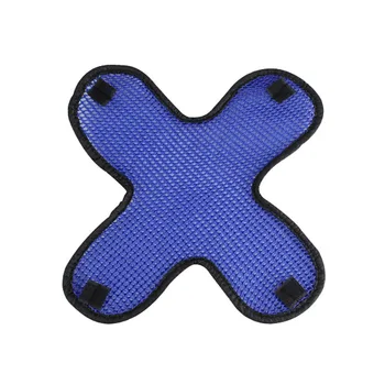 

ALLOMN Helmet Mesh Pad Heat Insulation Pad Helmet Liner Heat-Proof Breathable Mat Hook And Loop Design Motorcycle Accessories