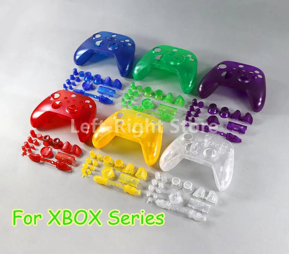 1set Clear Transparent For Xbox Series X S Controller Front Housing