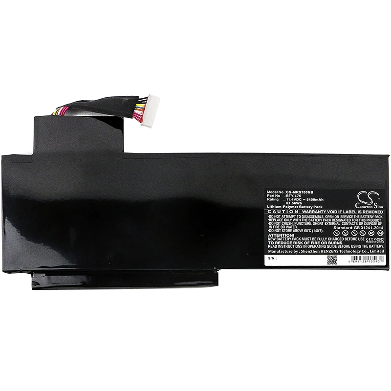 Аккумулятор для ноутбука Medion Erazer X7613 X7615 MSI 2PE-025CN 2QE-083CN Schenker XMG C703 | Электроника