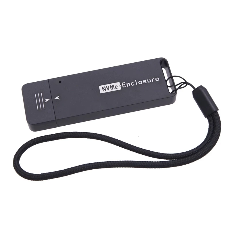 NVME Case Enclosure SSD NVME to USB Adapter M.2 NVMe Box 10Gbps USB3.1 Type-A PCIe M2 SSD Case Enclosure For 2230 2242 Drive