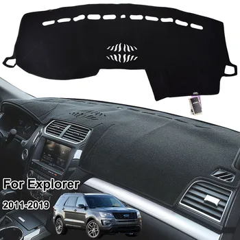 

Xukey Dash Cover Mat Dashmat Dashboard Cover For Ford Explorer 2011 - 2019 U502 For Ford Everest Ranger T6 2016 - 2019 2017 2018