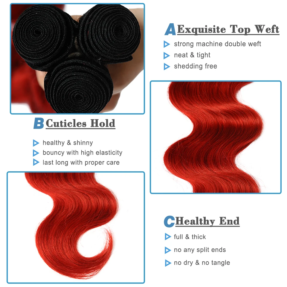 com fechamento ombre onda do corpo vermelho