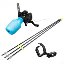 Bow Fishing Kit with Fish Rope&Fish Arrow& Arrow Rest Compound/Recurve Bow Fishing Tackle Shooting Accessories