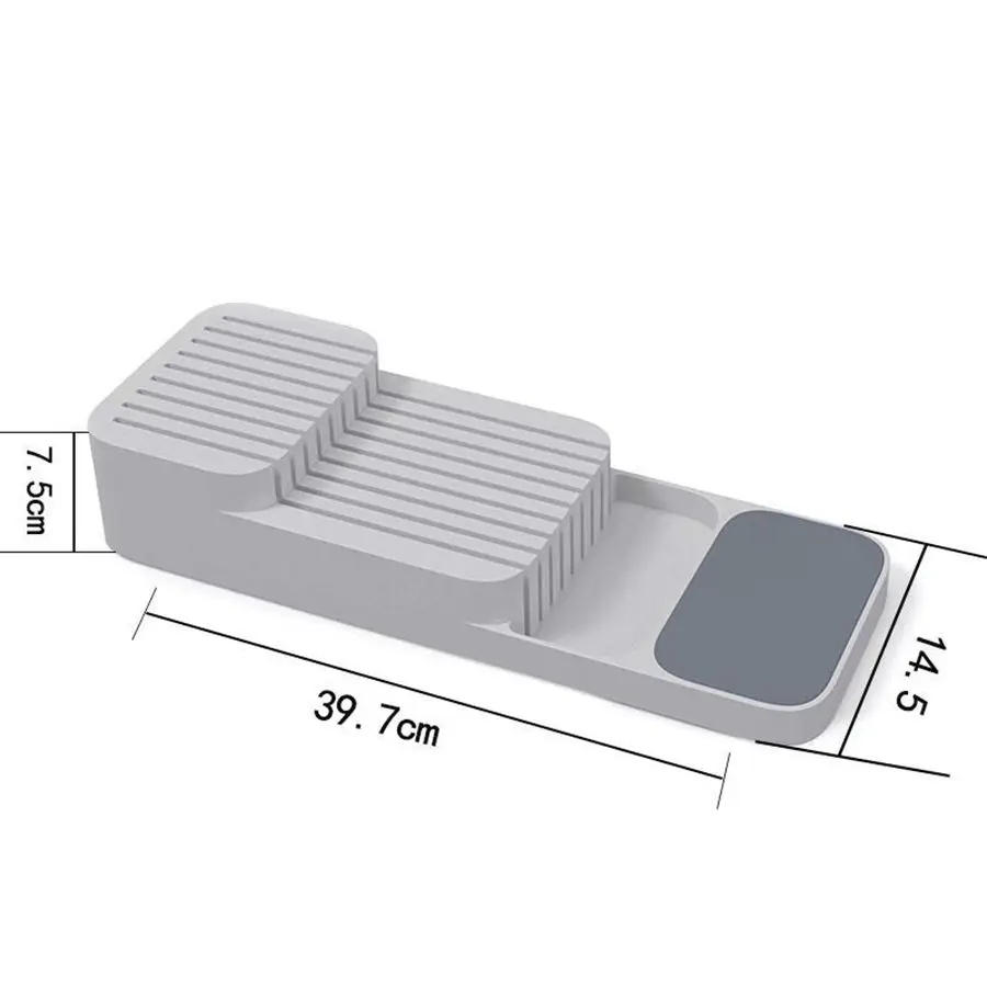 Подставка для кухонных ножей, приёмная коробка для инструментов, Держатель ножей, двухслойная дизайнерская подставка для кухонных ножей, органайзер для ножей, держатель для ножей