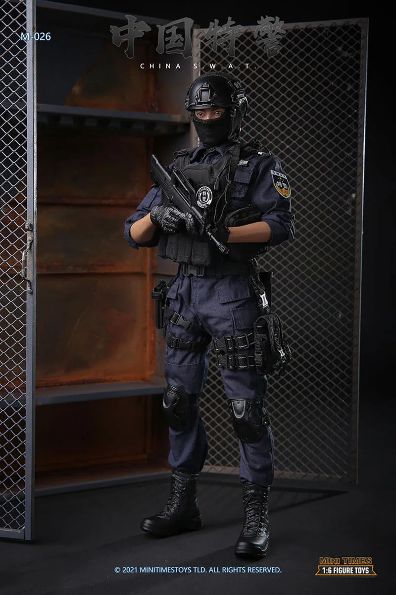 送料無料/新品 1 6 フィギュア 21st century toys 消防士 警察官