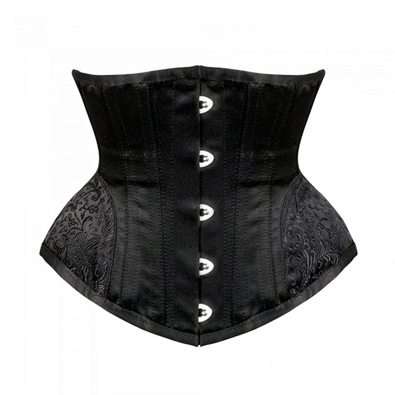 

Gothic Underbust Corset and Waist Cincher Steampunk Bustiers Top Workout Waist Trainer Body Shaper Sexy Lingerie Slimming Belt