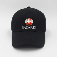 Лидер продаж, бейсболки с логотипом Bacardi, бейсболки