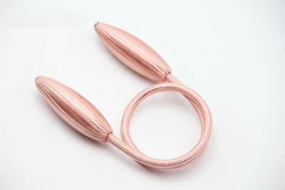 Магнитный шар, кольцо для занавесок, жемчужный галстук, веревка, зажимы, аксессуары, стержни, Holdbacks, пряжка, аксессуары, держатель для крючка, домашний декор - Цвет: Pink 3