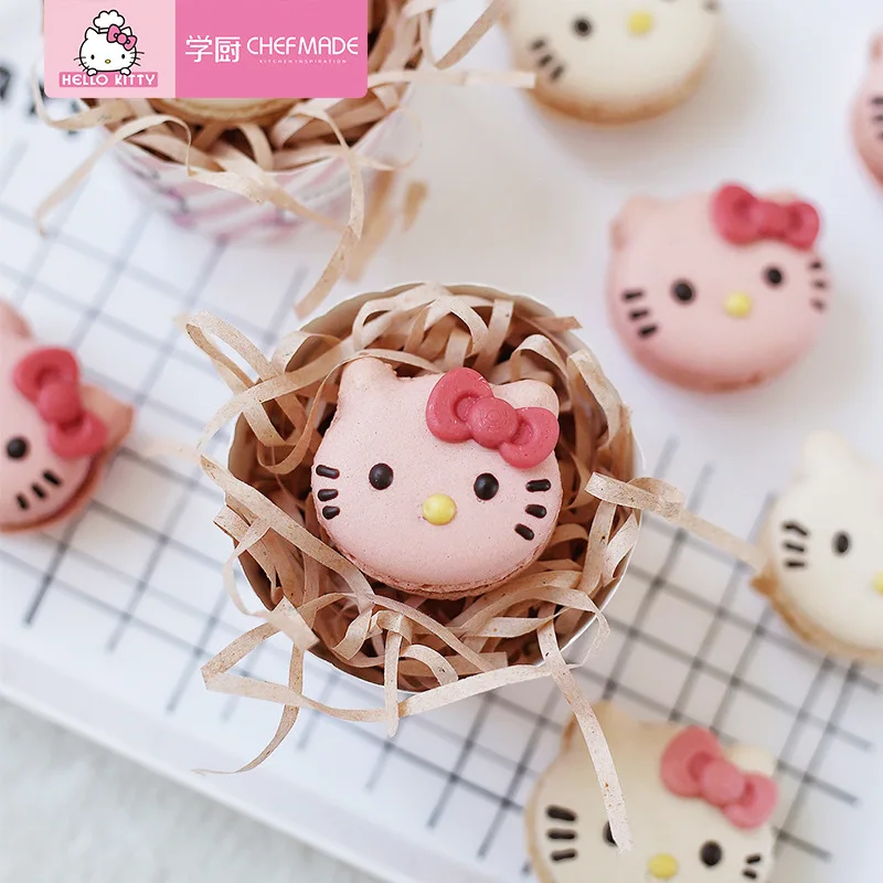 CHEFMADE рисунок «Hello Kitty» высокое Температура противоскользящие силиконовый коврик для выпечки матов подкладка для замешивания теста подставка в виде бисквита Аксессуары для выпечки