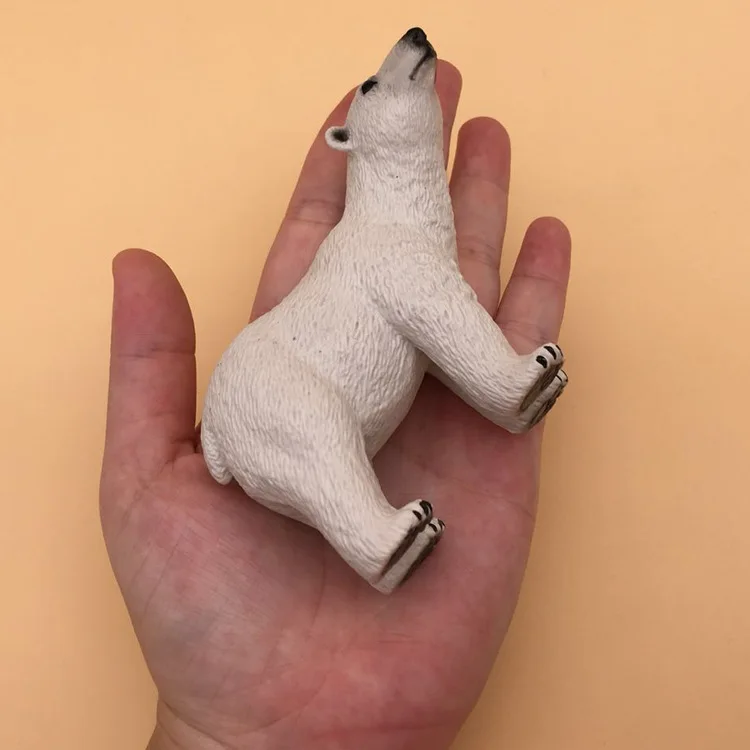Suit 3-Model Polar Bear Model Marine Organism Model Cross Border Supply of Goods Oceans Pavilion Toy Animals